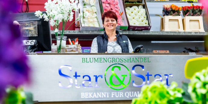 Star&Star Blumengroßhandel Köln Düsseldorf Dortmund Rosen Tulpen